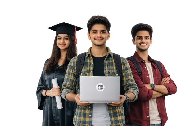 Tech students learning programming